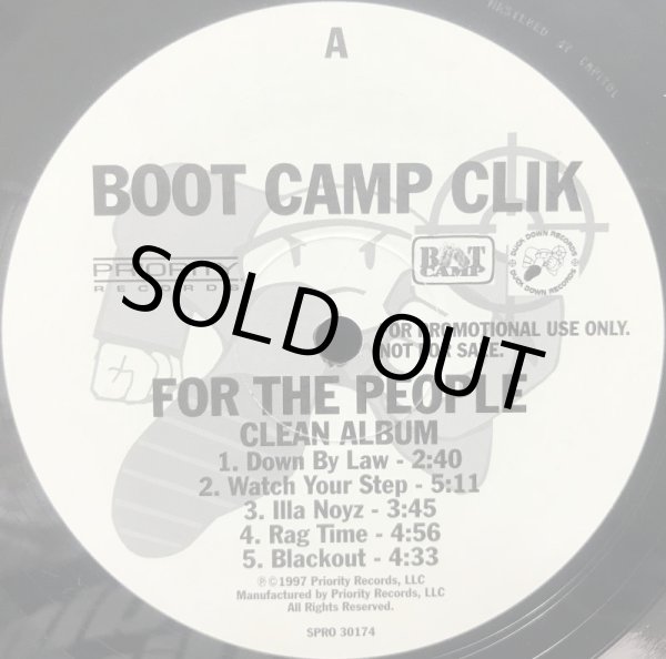 画像1: BOOT CAMP CLIK / FOR THE PEOPLE (PROMO) (1)