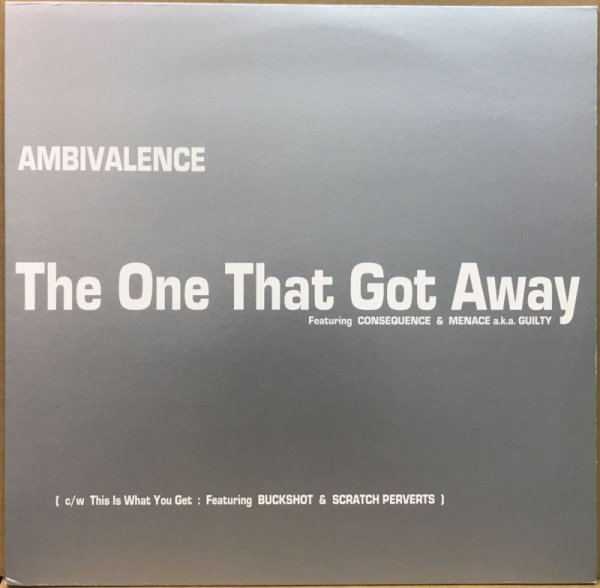 画像1: AMBIVALENCE / THE ONE THAT GOT AWAY (1)