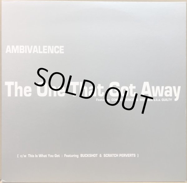 画像1: AMBIVALENCE / THE ONE THAT GOT AWAY (1)