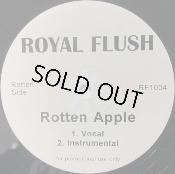 画像1: ROYAL FLUSH / ROTTEN APPLE (BOOT) (1)