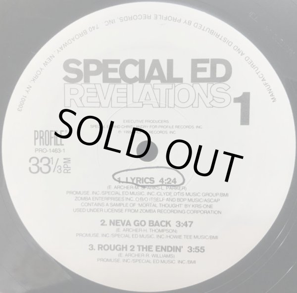 画像2: SPECIAL ED / REVELATIONS (2)