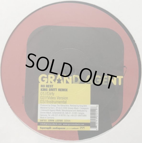 画像1: GRAND AGENT / NO REST (KING BRITT REMIX) (1)