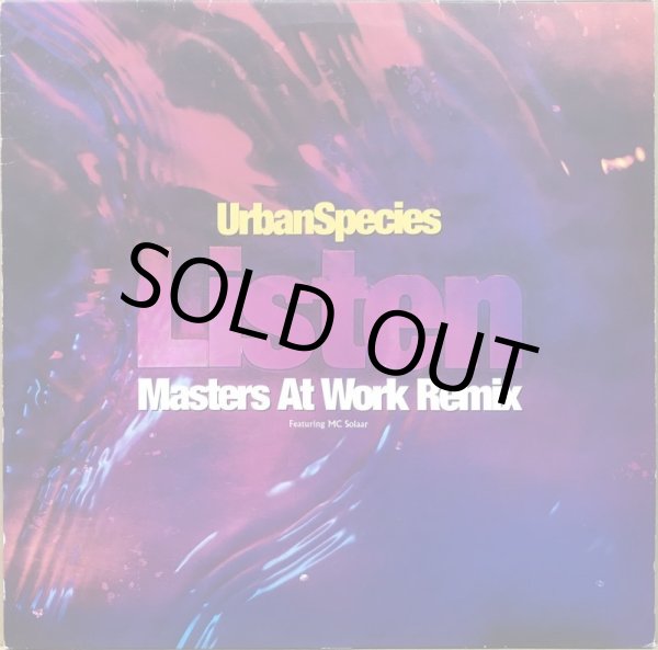 画像1: URBAN SPECIES / LISTEN (MASTERS AT WORK REMIX) (1)