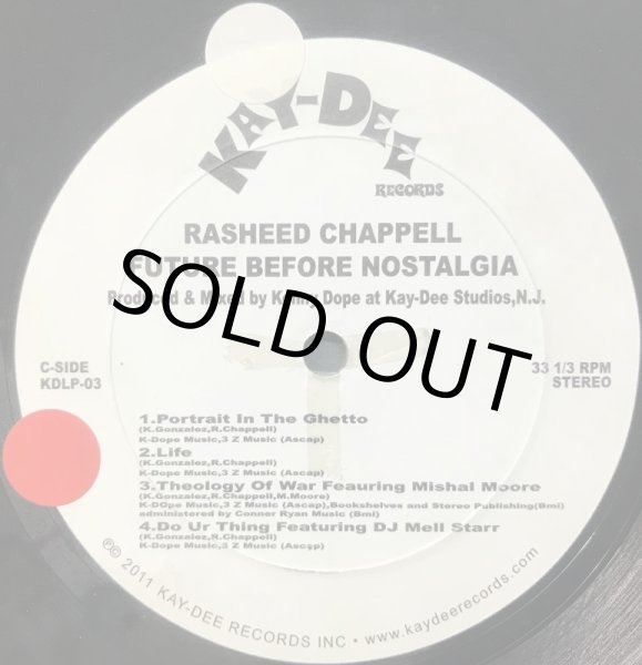 画像2: RASHEED CHAPPELL / FUTURE BEFORE NOSTALGIA (2)