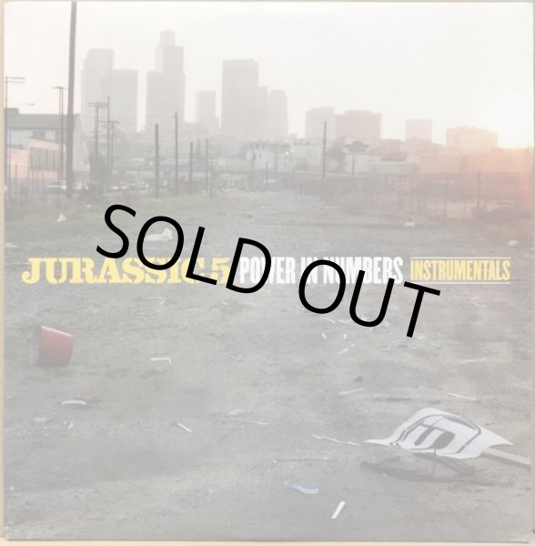 画像1: JURASSIC 5 / POWER IN NUMBERS (INSTRUMENTALS) (1)