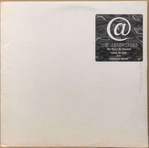 画像1: ASSOCIATES, THE / YOURS OR MINE (1)