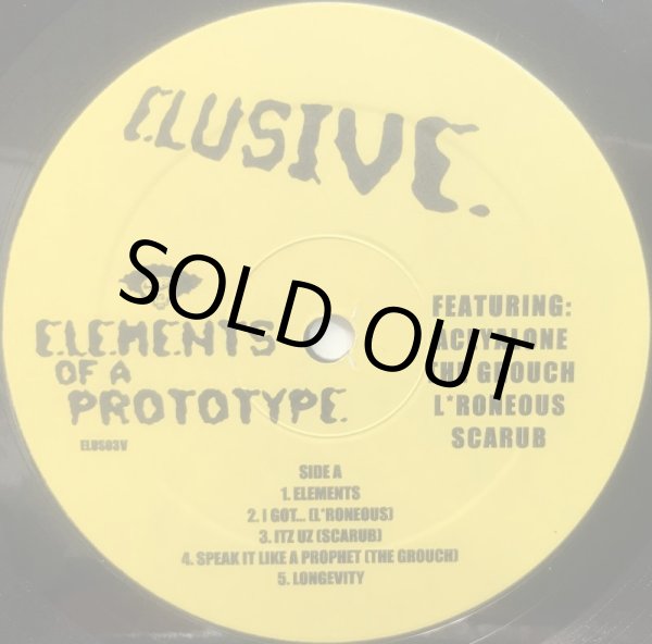 画像1: ELUSIVE / ELEMENTS OF A PROTOTYPE (1)