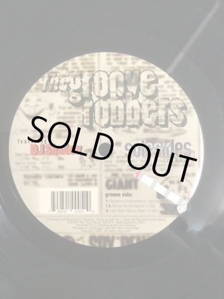 画像2: GROOVE ROBBERS, THE feat. DJ SHADOW / HARDCORE (INSTRUMENTAL) HIP HOP (2)