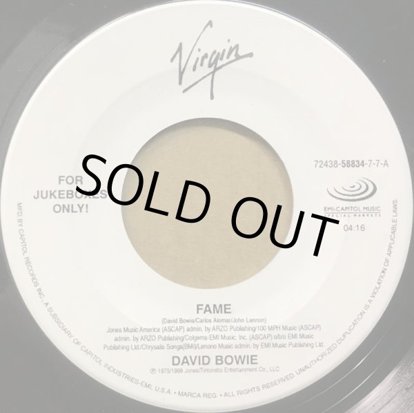 画像1: DAVID BOWIE / FAME (7" RE) (1)