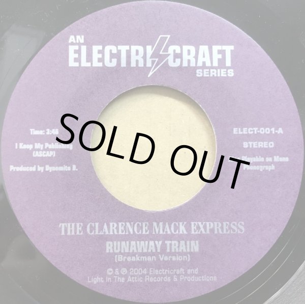 画像1: CLARENCE MACK EXPRESS, THE / RUNAWAY TRAIN (7" RE) (1)