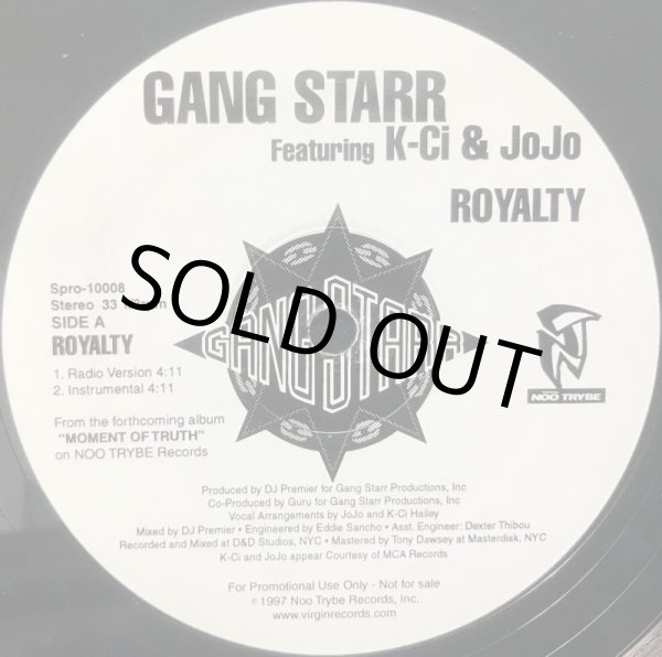 画像1: GANG STARR / ROYALTY (1)