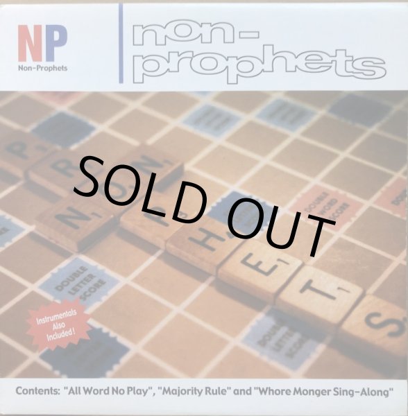 画像1: NON-PROPHETS / ALL WORD NO PLAY (1)