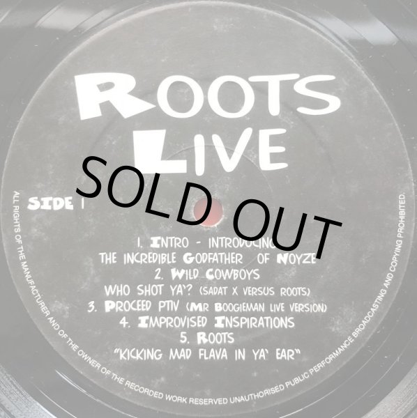画像1: ROOTS, THE / ROOTS LIVE (BOOT) (1)