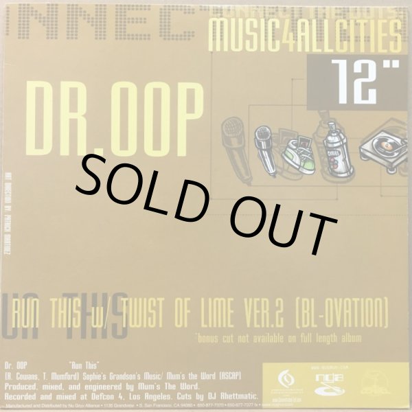 画像1: DR. OOP / RUN THIS (1)
