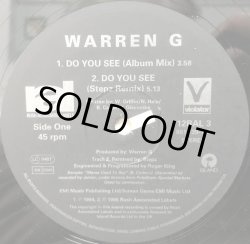 画像2: WARREN G / DO YOU SEE (UK)