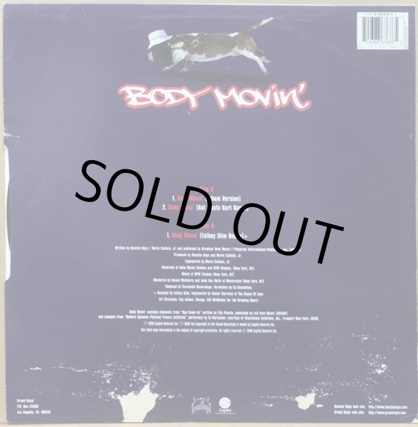 画像2: BEASTIE BOYS / BODY MOVIN' (UK) (2)