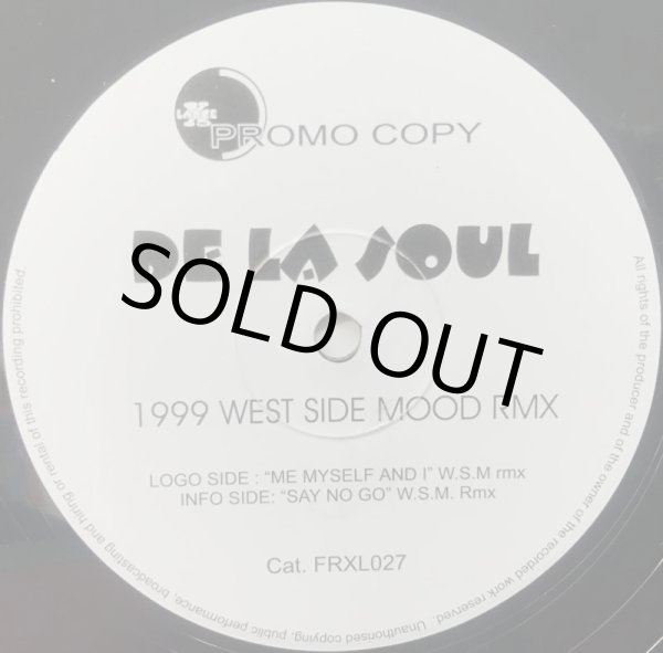 画像1: DE LA SOUL / 1999 WEST SIDE MOOD RMX (1)