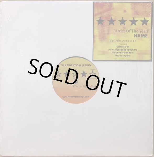 画像1: NAME / THE DEFINITIVE RADIO EP (1)