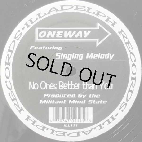 画像1: ONEWAY / NO ONES BETTER THAN YOU (1)