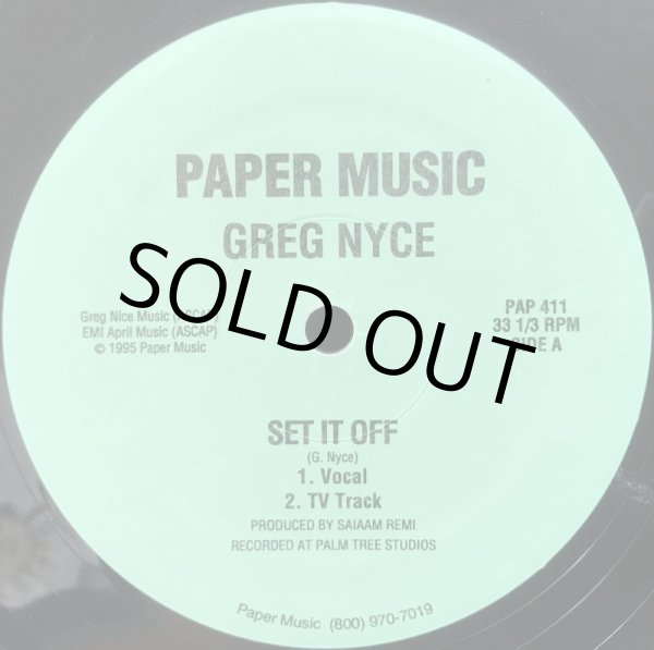 画像1: GREG NYCE / SET IT OFF (1)