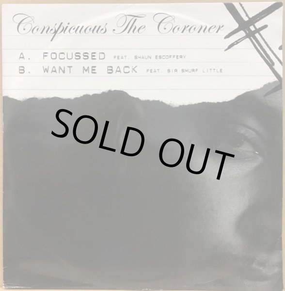 画像1: CONSPICUOUS THE CORONER / FOCUSSED (1)