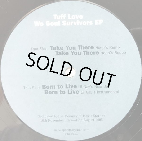 画像1: V.A. / TUFF LOVE -WE SOUL SURVIVORS EP- (1)