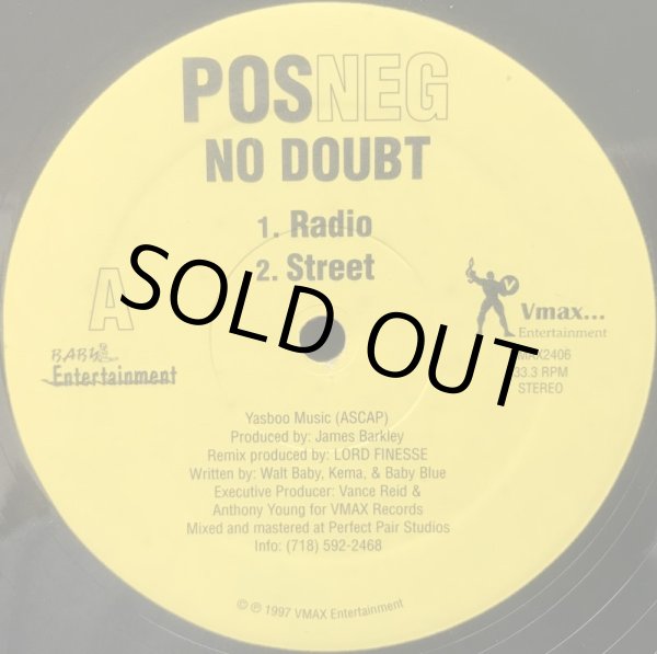 画像1: POS NEG / NO DOUBT (REMIX) (1)