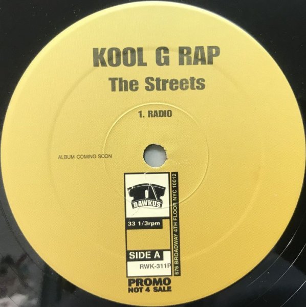 画像1: KOOL G RAP / THE STREETS (PROMO) (1)