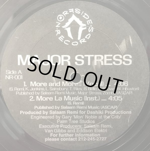 画像1: MAJOR STRESS / MORE AND MORE (1)