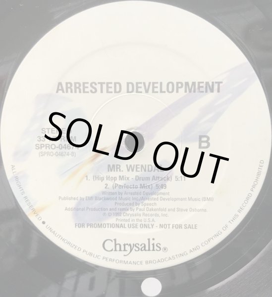 画像2: ARRESTED DEVELOPMENT / MR. WENDAL -REMIXES- (2)