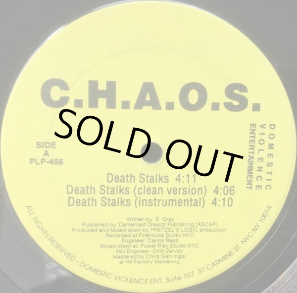 画像1: C.H.A.O.S. / DEATH STALKS (1)