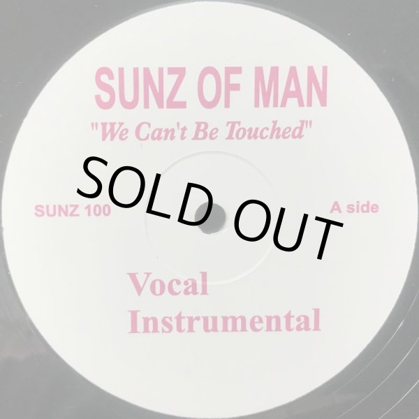 画像1: SUNZ OF MAN / WE CAN'T BE TOUCHED (BOOT) (1)