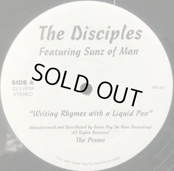 画像1: DISCIPLES, THE / WRITING RHYMES WITH A LIQUID PEN (1)