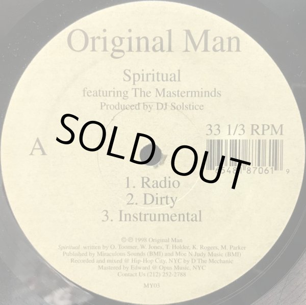 画像1: ORIGINAL MAN / SPIRITUAL (1)