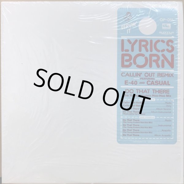 画像1: LYRICS BORN / CALLIN' OUT REMIX (1)