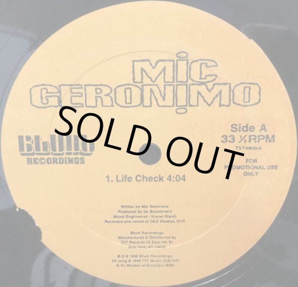 画像1: MIC GERONIMO / LIFE CHECK (1)