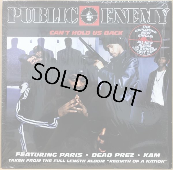 画像1: PUBLIC ENEMY / CAN'T HOLD US BACK (1)
