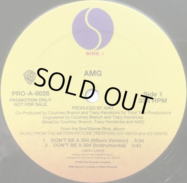 画像1: AMG・LORD FINESSE / DON'T BE A 304・YOU KNOW WHAT I'M ABOUT (1)