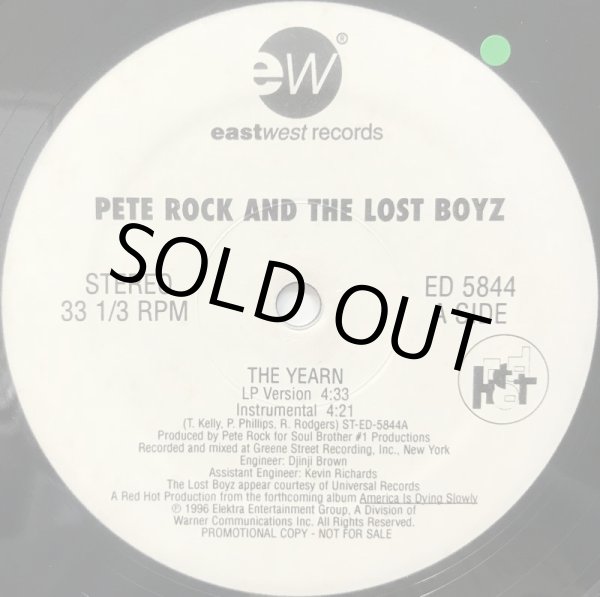 画像2: PETE ROCK AND THE LOST BOYZ / THE YEARN (2)