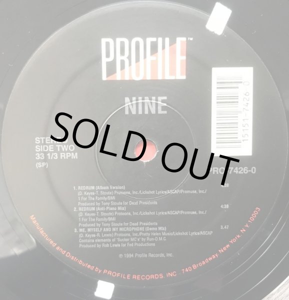 画像2: NINE / WHUTCHA WANT? (2)