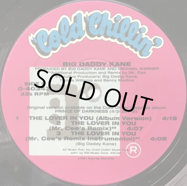 画像1: BIG DADDY KANE / THE LOVER IN YOU (1)