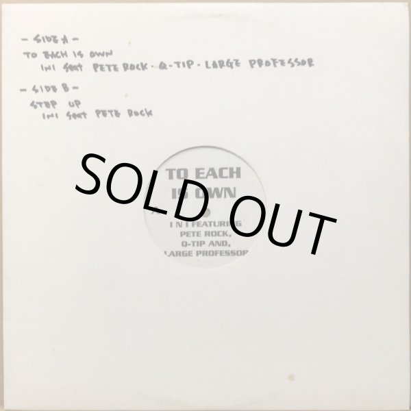 画像2: INI / TO EACH IS OWN (BOOT) (2)