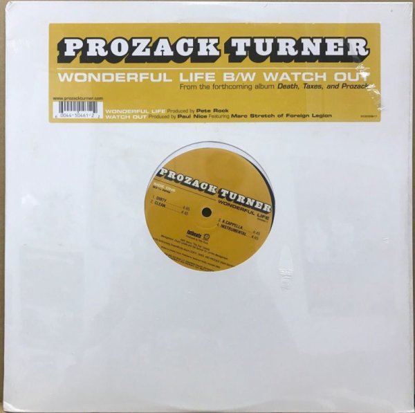 画像1: PROZACK TURNER / WONDERFUL LIFE (SEALED) (1)