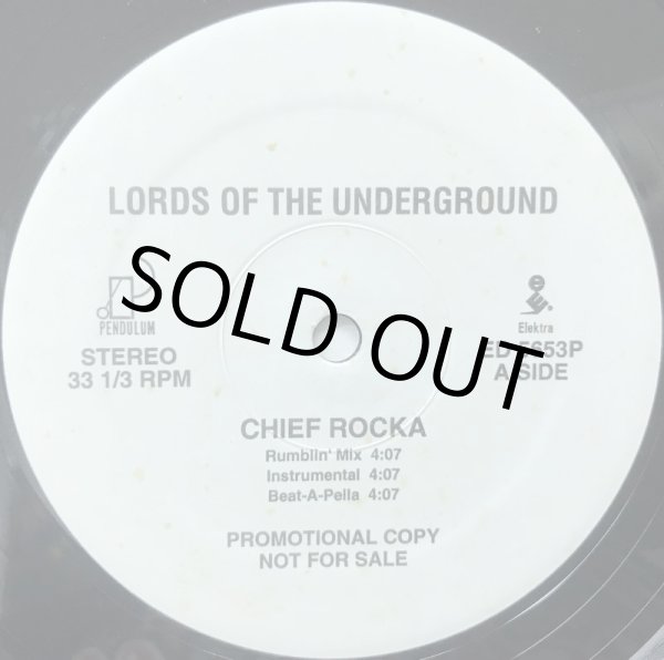 画像1: LORDS OF THE UNDERGROUND / CHIEF ROCKA (PROMO) (1)