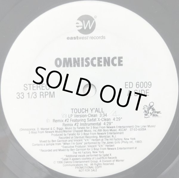 画像3: OMNISCENCE / TOUCH Y'ALL (3)