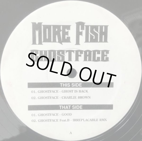 画像1: GHOSTFACE (GHOSTFACE KILLAH) / MORE FISH (BOOT EP) (1)