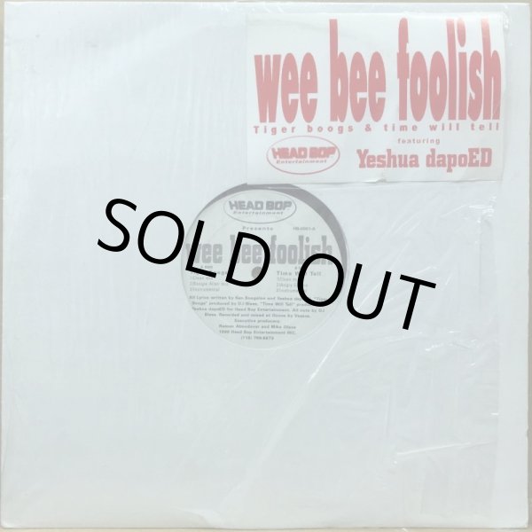 画像1: WEE BEE FOOLISH / TIGER BOOGS (1)