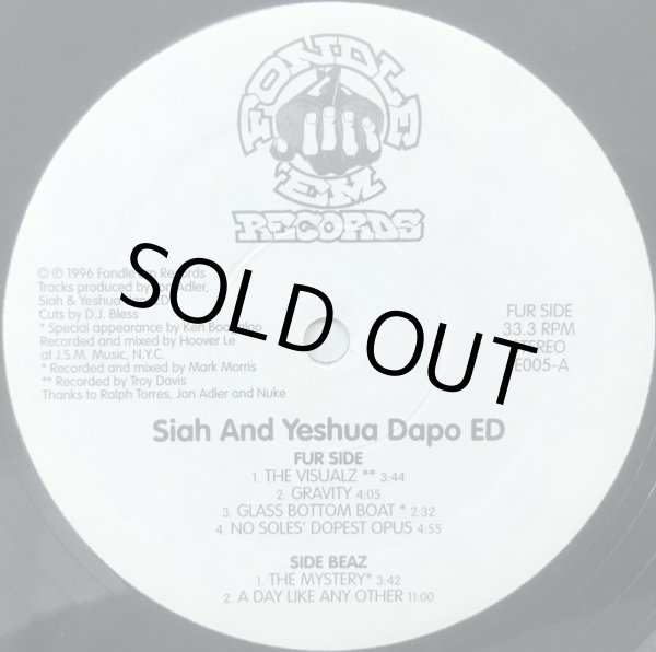 画像1: SIAH AND YESHUA DAPO ED / SIAH AND YESHUA DAPO ED (1)