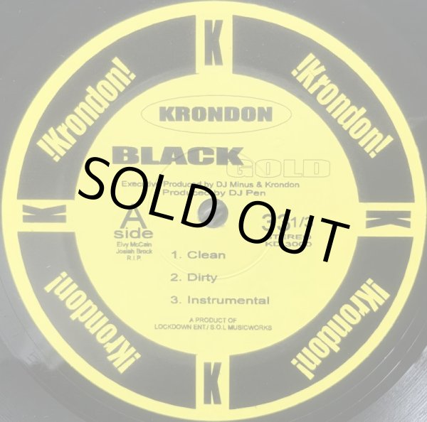 画像1: KRONDON / BLACK GOLD (1)