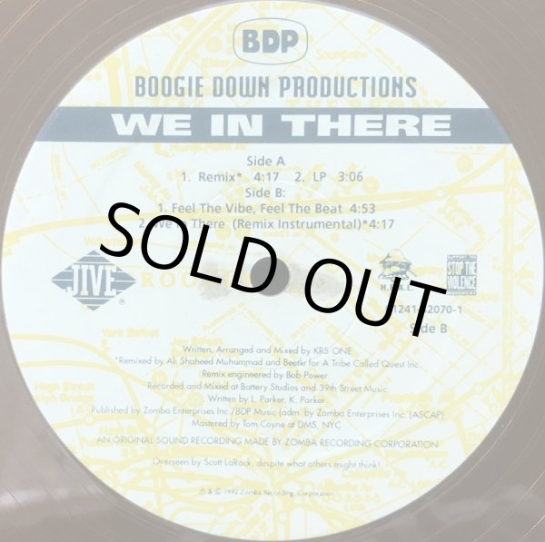 画像1: BOOGIE DOWN PRODUCTIONS / WE IN THERE (1)